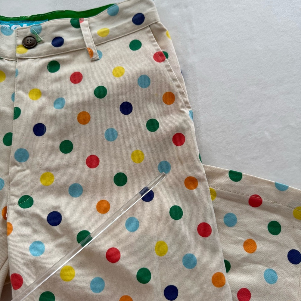 GOLF WANG by Tyler The Creator Multicolor Polka Dot Chino Pants Size 28 Rare - Picture 11 of 11
